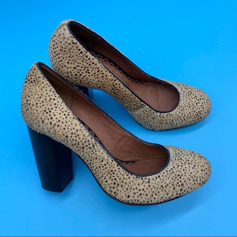 Juicy Couture Rosa “Mini Dalmatian” Pumps 6.5